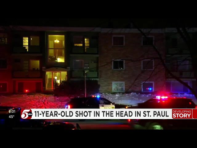11-Year-Old Boy Shot in St. Paul, Minnesota