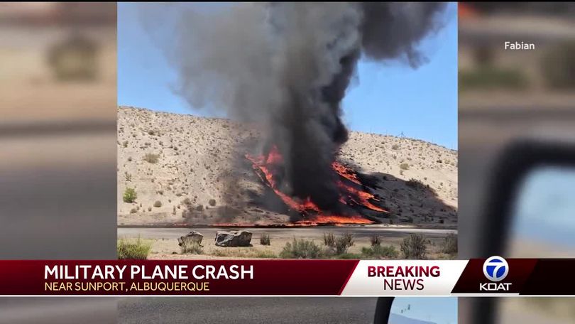 F-35 Fighter Jet Crashes Near Albuquerque, Pilot Seriously Injured
