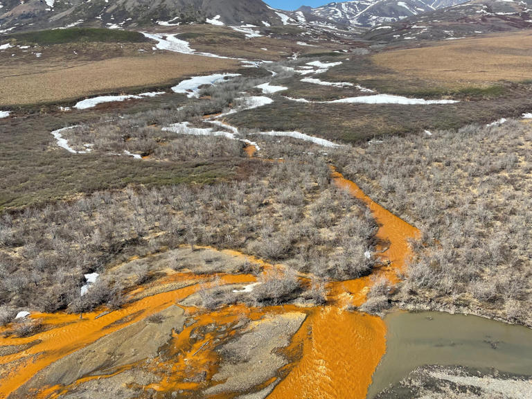 Alaska's Rivers Turning Orange, Here's the Reason Why