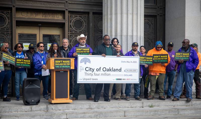 Oakland City Workers Demand Action Over Unpaid Business Taxes