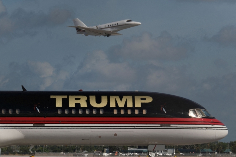 Trump's Private Jet Involved in Taxiing Incident at Florida Airport