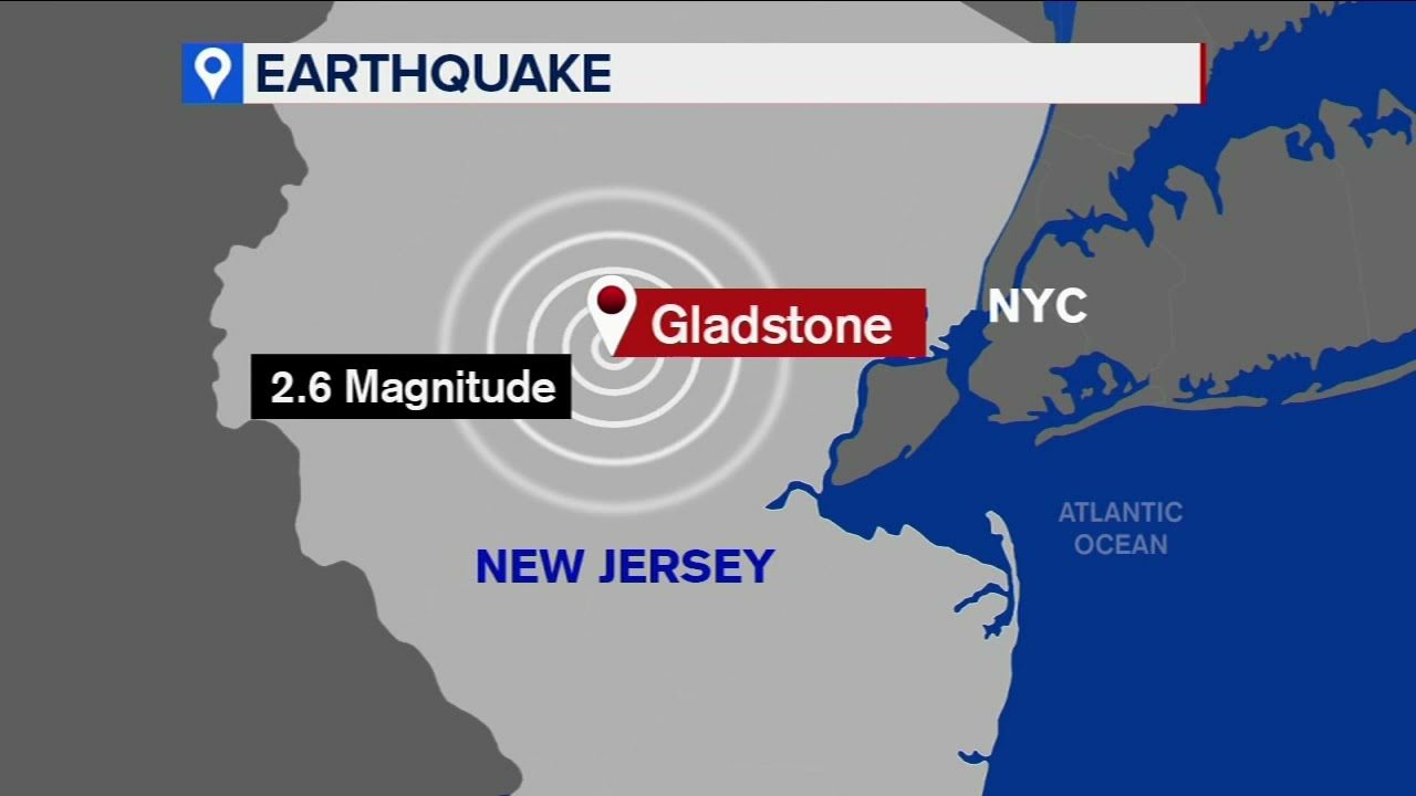 Minor Earthquake Rattles New Jersey