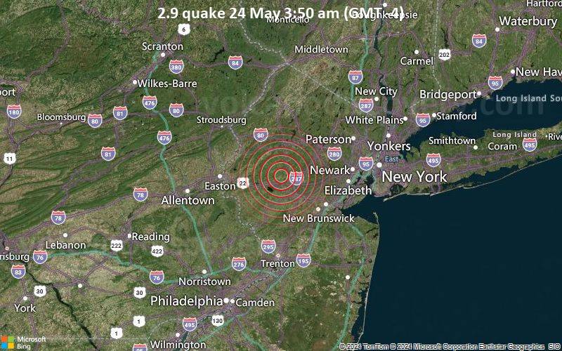 Minor Earthquake Shakes New Jersey