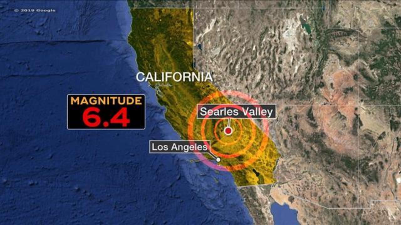 Series of Early Morning Earthquakes Shake California