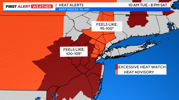 Intense Heat Wave to Scorch Tri-State Area This Week