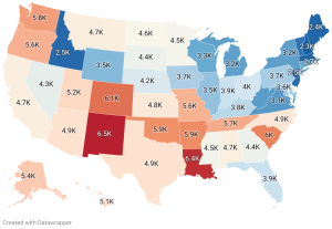 U.S. Crime Rates: New Mexico Most Dangerous, New Hampshire Safest ...