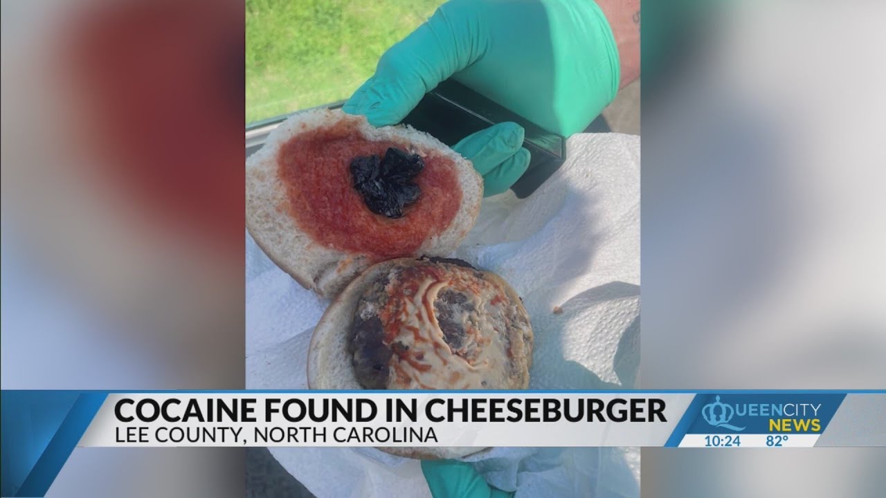 Hidden Drugs in Cheeseburger Lead to Arrest of North Carolina Duo