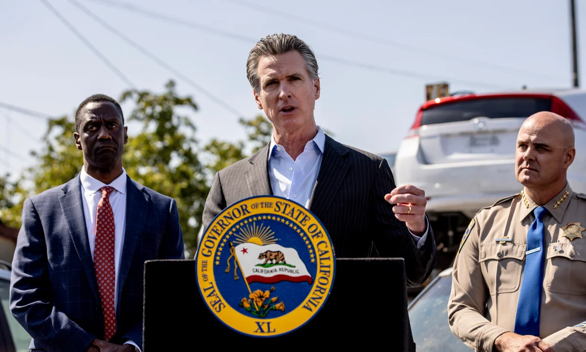 Governor Newsom Targets Removal of California's Homeless Encampments