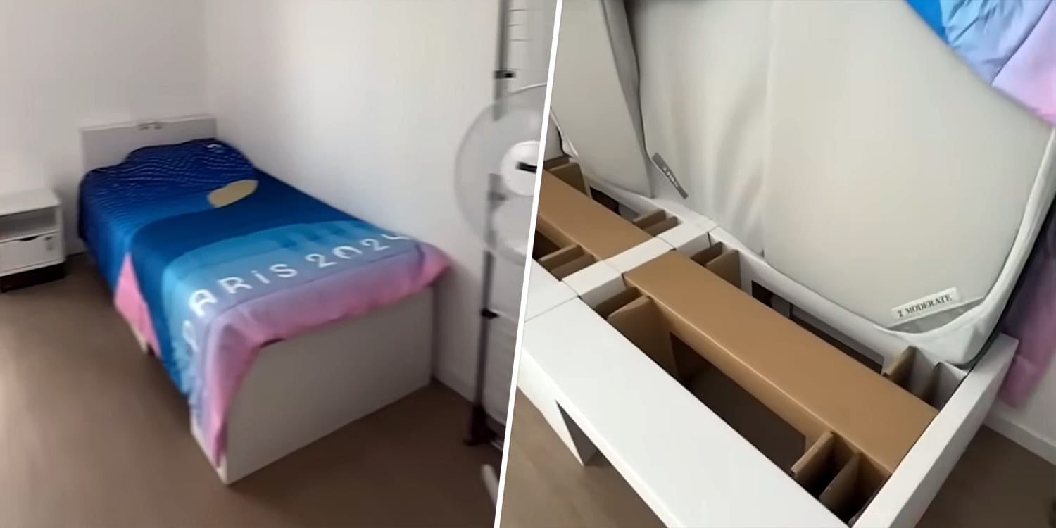 Athletes Struggle with Sleep in Olympic Village Due to Cardboard Beds and Heat