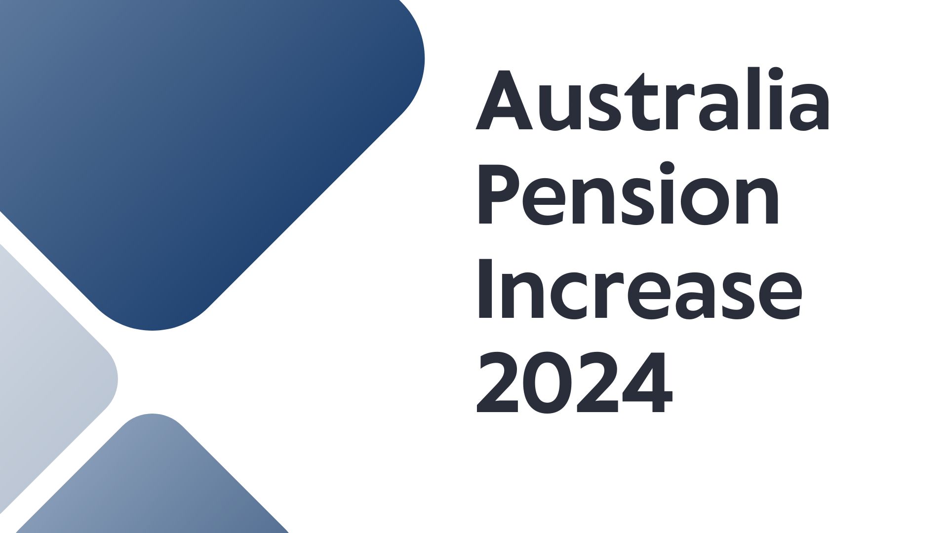 Australia Pension Increase 2024