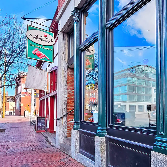 Step into a postcard! Andy's Old Port Pub serves up charm with a side of sea breeze.