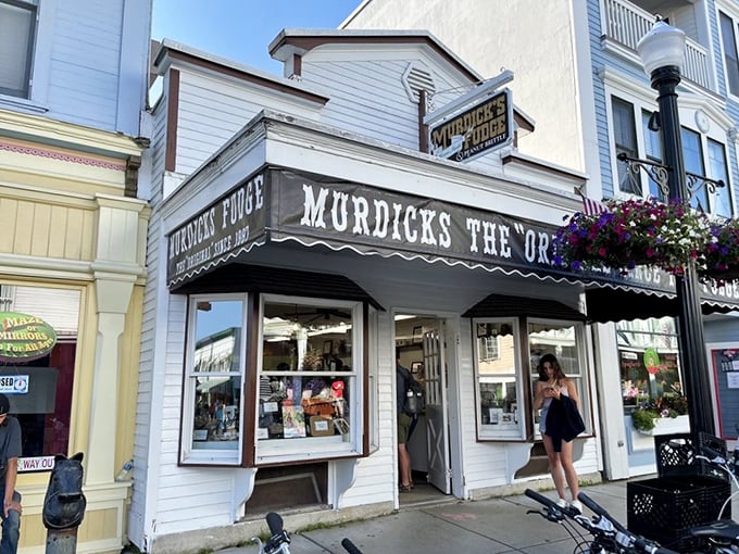 Step into sweetness! Murdick's Fudge, where history and sugar collide in a delicious time warp. It's like Willy Wonka opened a Victorian bed and breakfast.