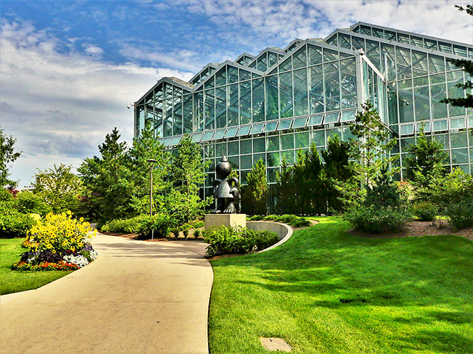 Glass houses and metal dreams: Frederik Meijer Gardens serves up a cocktail of nature and art that'll leave you stirred, not shaken.