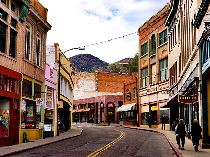 Step back in time on Erie Street. This charming thoroughfare could give San Francisco's hills a run for their money!