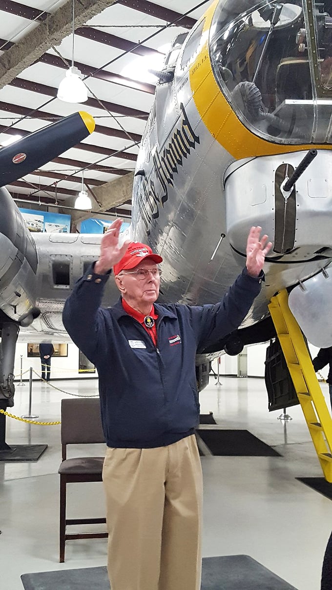 Our passionate guide, sharing tales of derring-do and aerial acrobatics. He's got more flight stories than a pelican with jet lag.