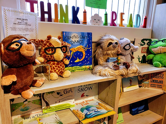 Who says stuffed animals can't be intellectuals? These bespectacled critters are the perfect reading buddies for budding bookworms.