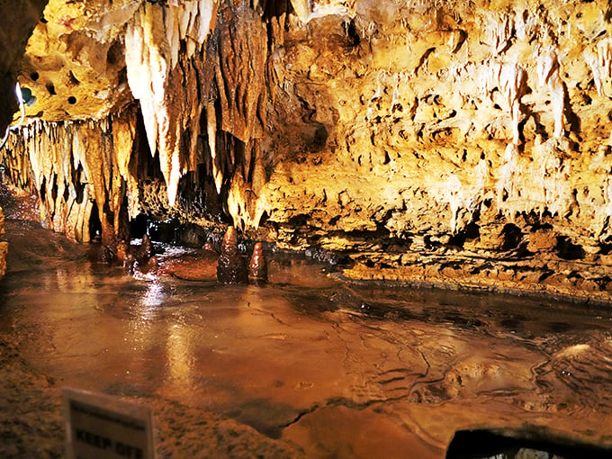 Take a subterranean side trip into a world of geological wonders. No hard hat required, but bring your sense of awe.