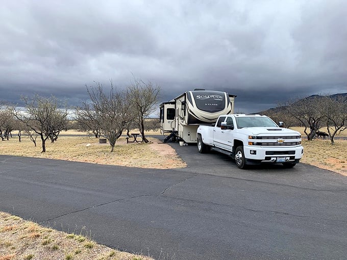 RV there yet? This campsite offers a front-row seat to Arizona's natural wonders, no tent-pitching skills required.