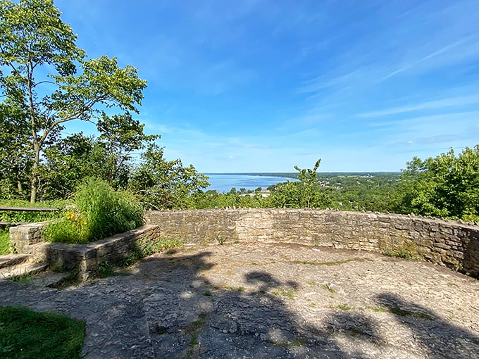 Park yourself at the top of the world (or at least Lake Winnebago) for a panoramic pit stop.