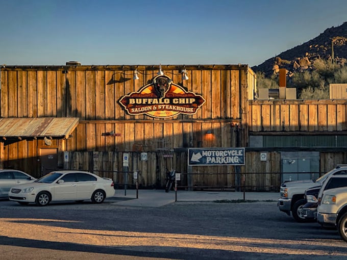 Park your iron horse and mosey on in! The Buffalo Chip's always ready to serve up a heaping helping of Western hospitality.