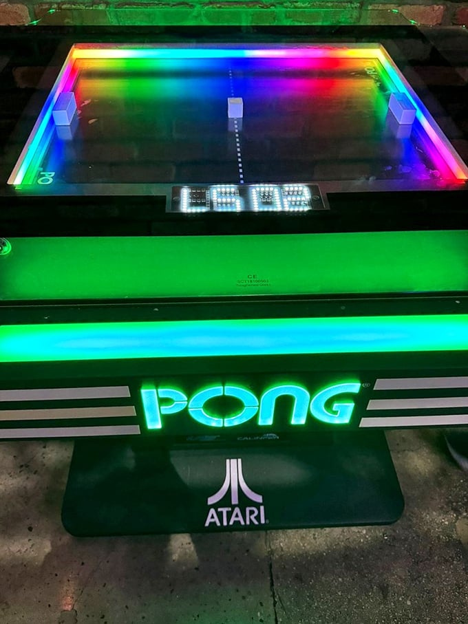 Pong: where pixels were born and thumbs were first calloused. A blast from the past in glorious technicolor.