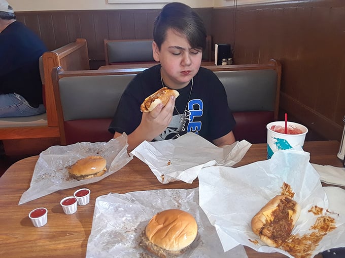 Chili dogs: where messy meets marvelous. These handheld flavor bombs are proof that sometimes, the best things in life are gloriously untidy.