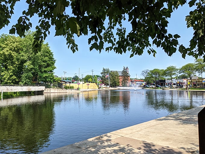 Mirror, mirror on the pond, who's the most fun park in the land? Spoiler alert: It's this one, hands down!