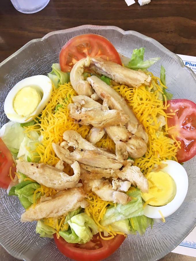 Who knew a salad could be comfort food? This chicken salad is like a warm hug for your taste buds.