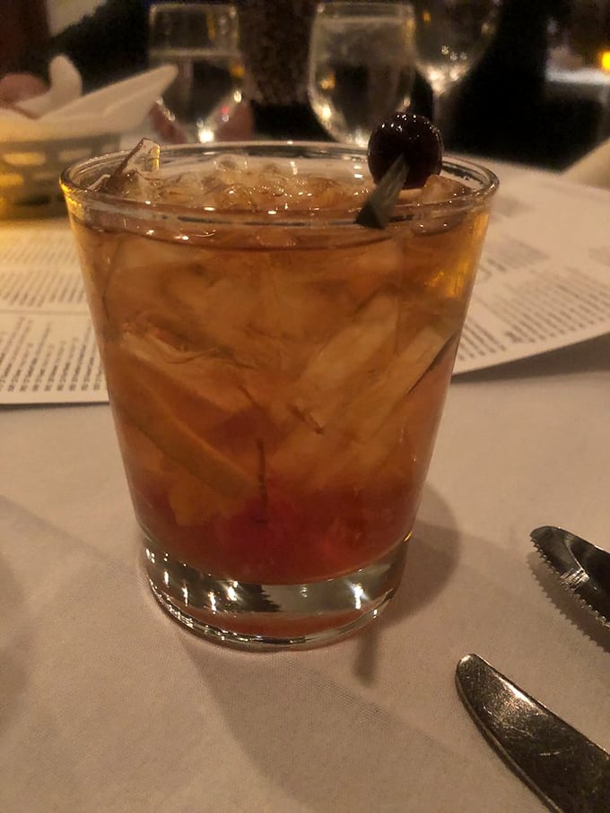 Old Fashioned, new memories. This classic cocktail is the perfect sidekick for your steak adventure at Murray's.