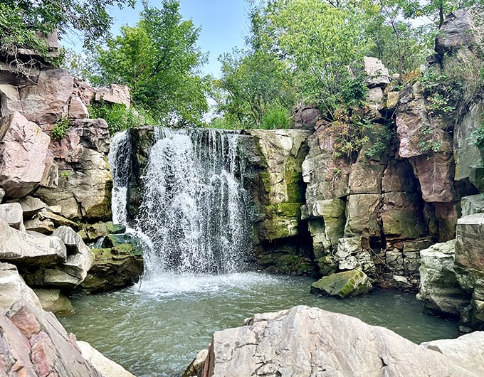 Who needs a fancy spa when you've got Winnewissa Falls? Nature's own sound machine, with a view that beats any screensaver.