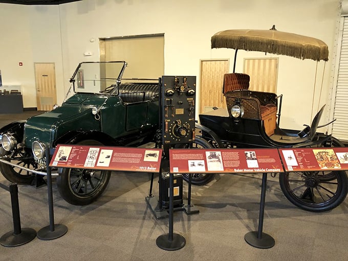 Electric cars aren't just a modern fad! These Baker Electrics prove that eco-friendly driving has deep roots in Cleveland.