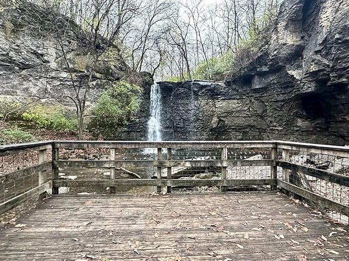 Front-row seats to nature's symphony! This viewing deck offers a splash-tacular performance that never gets old.