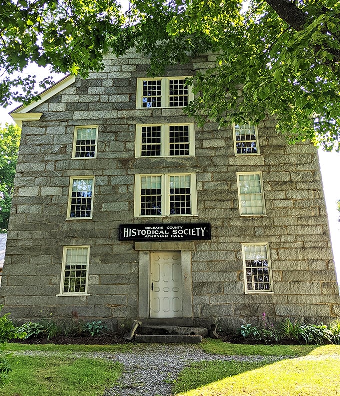 Knock knock! Who's there? Just 200 years of history waiting to greet you at this stately entrance. It's the ultimate "throwback Thursday" every day of the week.