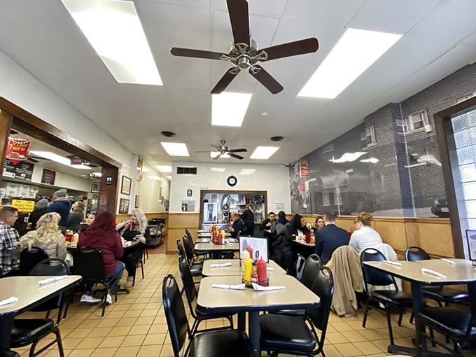 Step into a time capsule of deliciousness. Slyman's bustling interior is where sandwich dreams come true and diet plans go to die.