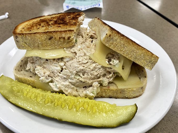 Not just another fish tale! Slyman's tuna sandwich proves there's more to this deli than just corned beef (but don't tell the corned beef we said that).