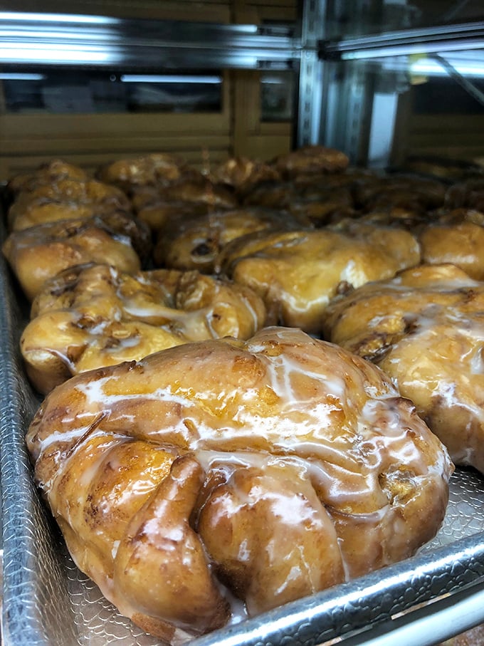 Apple fritter fanatics, your ship has come in! These golden-brown beauties are the perfect marriage of fruit and fried dough. It's practically health food, right?