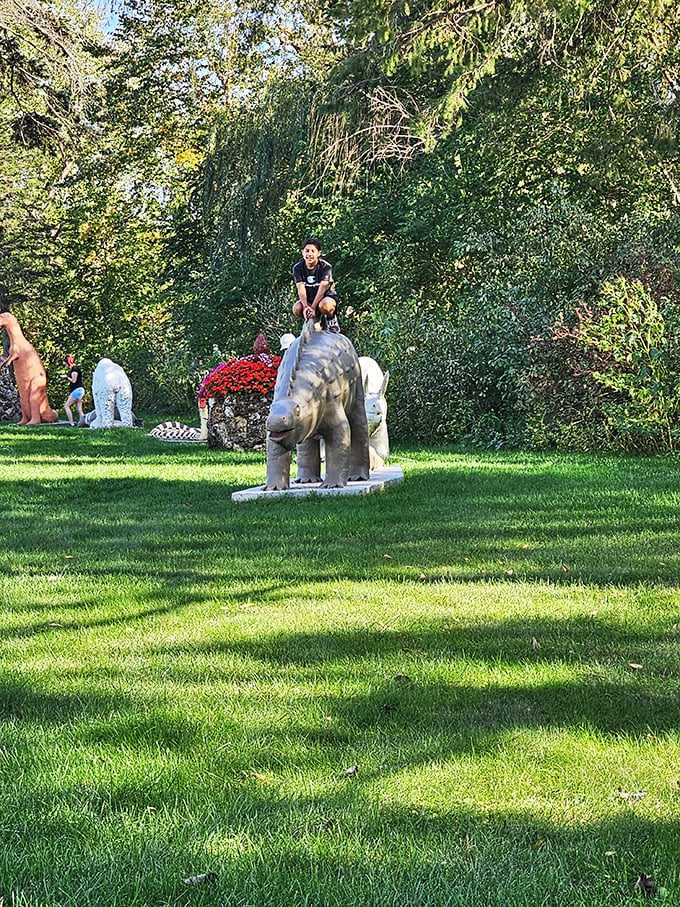 Who needs Disneyland when you've got Prairie Moon? Here, every sculpture's a thrill ride for the imagination.