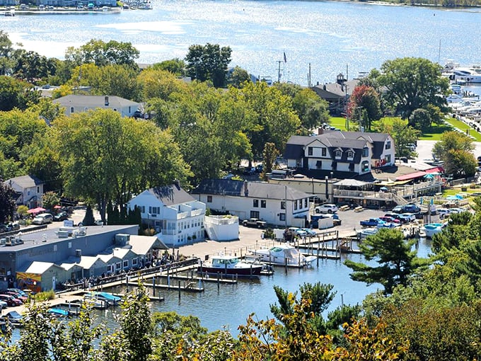 Saugatuck: Where art meets nature in a perfect union. This charming lakeside town is more colorful than a box of Crayolas.