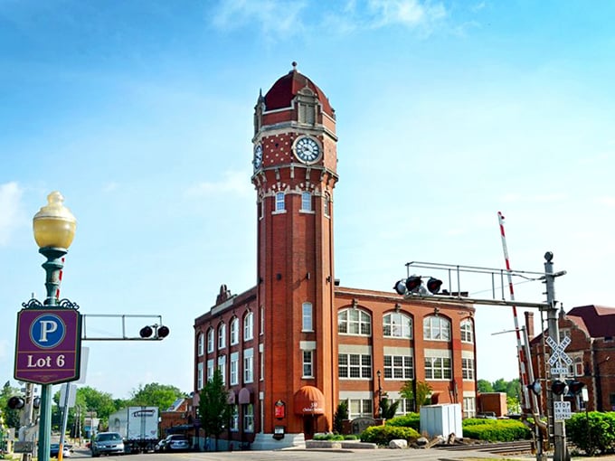 Chelsea's clock tower: A timepiece so grand, it makes Big Ben look like a wristwatch. It's the town's exclamation point!