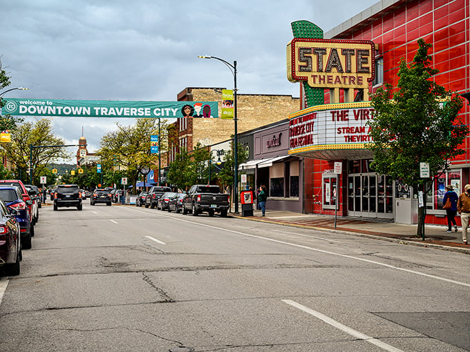 Traverse City: Where cherries reign supreme and the beaches rival the Riviera. It's like someone shrunk paradise and planted it in Michigan.