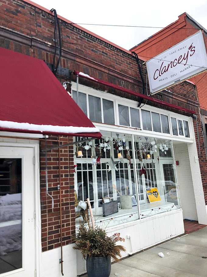 Behind that charming awning lies sandwich nirvana. Clancey's is where butcher shop meets gourmet deli. 