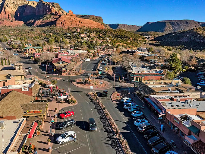 Red rocks and blue skies: Sedona's natural palette puts Bob Ross to shame.