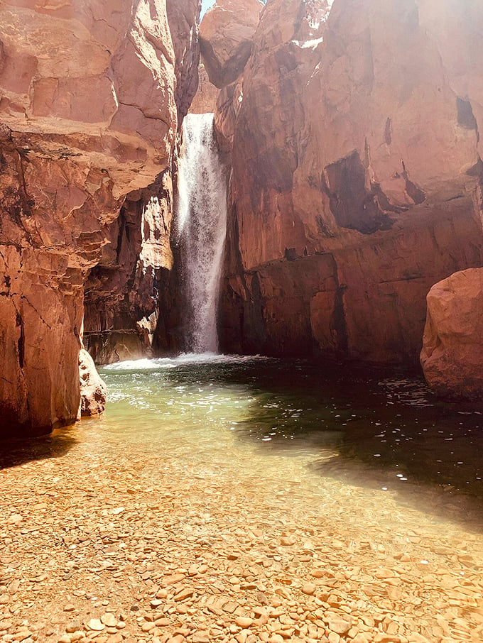 Crystal clear and oh-so-inviting – nature's own infinity pool awaits!