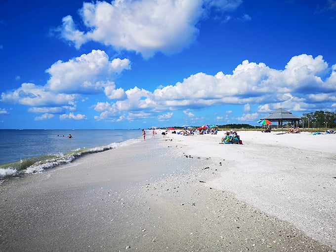 Love is in the air... and the sand, and the water! This park is like Cupid's personal playground.