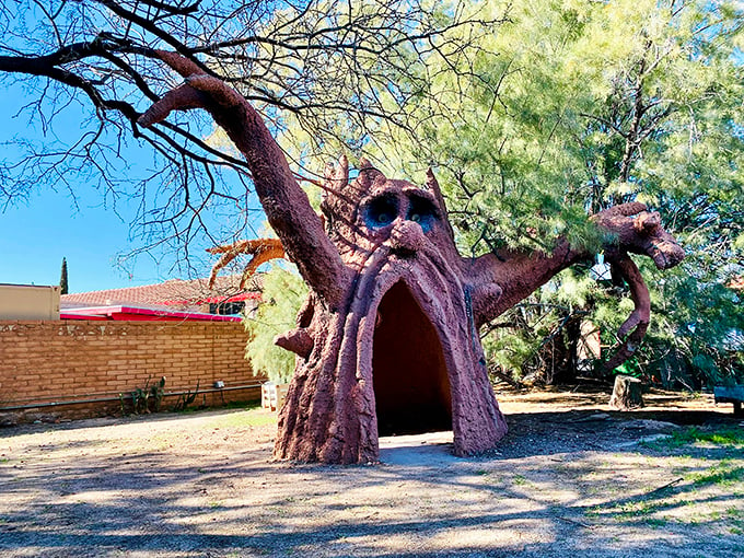 Is that a tree or your morning coffee come to life? Explore a whimsical realm where nature gets a fantastical makeover.