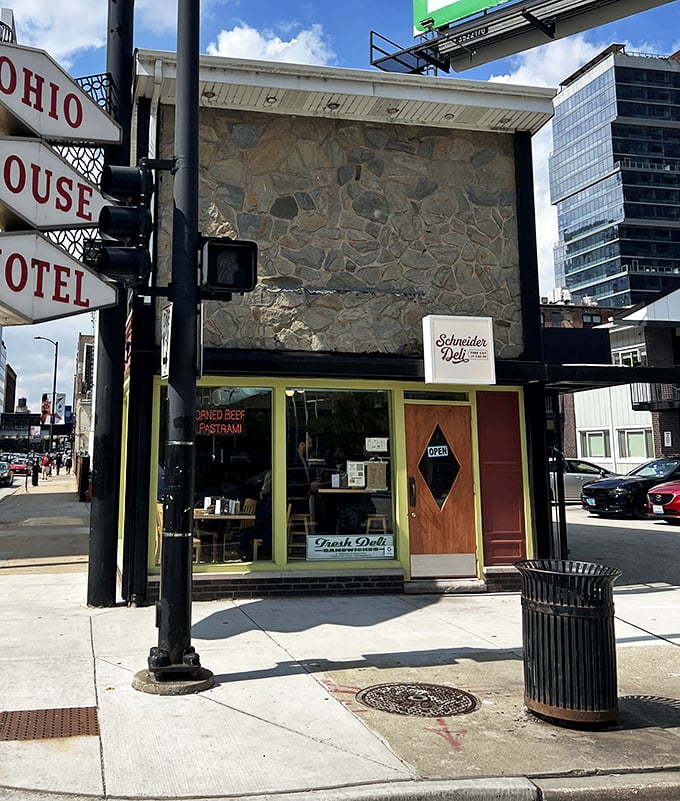 Don't judge this book by its cover! Schneider's stone facade hides a rainbow of flavors waiting to be discovered.