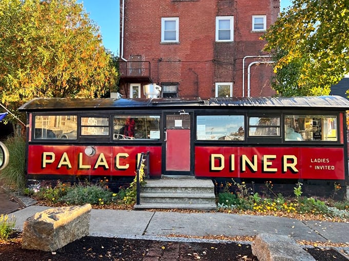 All aboard the flavor train! This vintage dining car serves up a first-class ticket to breakfast bliss.