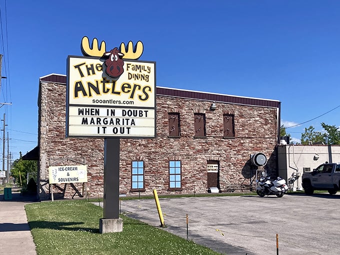 The Antlers: When Bambi meets brunch! This Sault Ste. Marie gem serves up hearty meals with a side of wilderness whimsy.