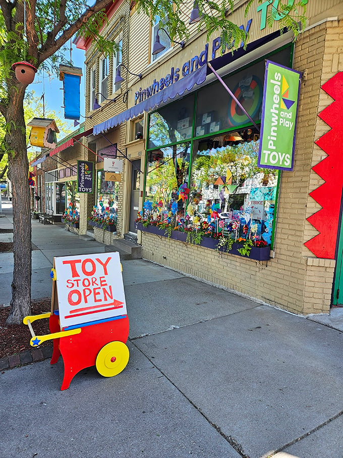 Take a pit stop at Pinwheels and Play, where every toy tells a story and every purchase is a ticket to adventure.