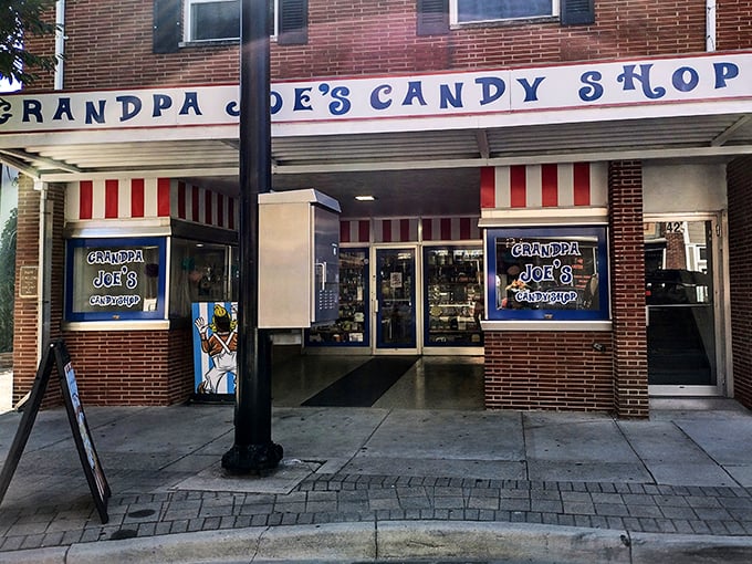 Candy and soda galore! This old-school shop is like your cool grandpa's secret stash.